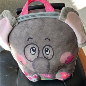 Gray Elephant Kids Backpack